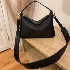 The Horse Clementine Bag Black with Gold Hardware
